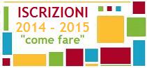 ISCRIZIONI 2014/2015